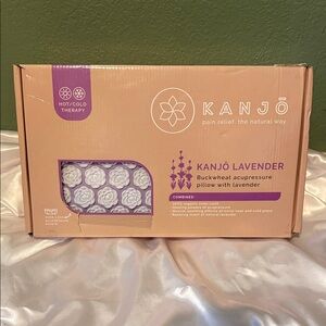 Lavender Buckwheat Acupressure Pillow - Purple